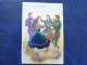 Delcampe - Lot De 7 Cartes Brodées Sur Le Thème Du Flamenco - Espagne - Voir Toutes Les Photos - Danse
