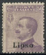 Delcampe - REGNO COLONIE EGEO LIPSO 1916 DUE FRANCOBOLLI DA C. 40 E C. 50 SOPRASTAMPATI 'LIPSO' NUOVI MNH ** SASSONE 6/7 - Egée (Lipso)