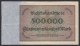 Reichsbanknote - 500000 500.000 Mark 1923 Ros. 87c Gutes VF Pick 88b  (19658 - Otros & Sin Clasificación