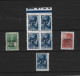 TIMBRES OCCUPATION LETTONIE NEUF**/* ANNEE 1941 N° 1-4-5 Y&T - Unused Stamps
