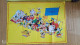 Walt Disney Production Both Sided Poster Mickey Goofy Donald Duck, 91x65cm, 25.10.1978 Rare, YUGOSLAVIA PAYPAL ONLY - Plakate