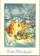 51969 - Feste - Weihnachten , Die Besten Weihnachtsgrüße - Gelaufen 1954 - Otros & Sin Clasificación