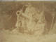 Carte Photo Poilu Avec Canon En 1917 ( Guerre 1914 1918 Artillerie Militaria ) - Oorlog 1914-18
