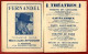 ** PARIS  SPECTACLES  FERNANDEL  1954 ** - Programas