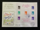 Lot De 2 Enveloppes 1er Jour GF Soie "Les Couleurs De Marianne" - 10/11/2001 - BF41/BF42 - 2000-2009