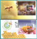 GREECE- GRECE- HELLAS 2018: FDC 20.05.2018 With MIimiature Sheet)  World Bee Day - FDC