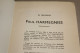 ANCIEN LIVRET - IN MEMORIAM - PROF. PAUL HARMEGNIES - FACULTE POLYTECHNIQUE MONS ( DOUR 1901 MONS 1960 ) - Documents Historiques