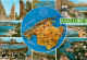 72885002 Mallorca Kuestenstaedte Der Insel Hafen Bucht Landkarte Spanien - Sonstige & Ohne Zuordnung