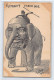 Ethiopia - Elephant Of Abyssinia - Caricature Of Emperor Menelik By Rostro In 1903 - Publ. Unknown  - Etiopia