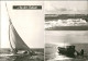 Ansichtskarte .Mecklenburg-Vorpommern Ostsee, Segelboot, Fischerboot 1982 - Andere & Zonder Classificatie