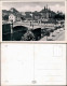 Postcard Pilsen Plzeň Straßenpartie, Brücke 1932 - Czech Republic