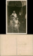 Ansichtskarte  Hochzeit - Braut Bräutigam Und Blumenkinder 1930 - Noces