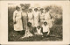Ansichtskarte  Menschen / Soziales Leben - Frauen Gruppenbild Hüte 1913 - Personnages