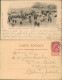 Postkaart Ostende Oostende La Plage & Le Kursaal. 1908 - Otros & Sin Clasificación