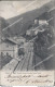 Az236 Cartolina Saluti Da Bard Forte Tunnel Ferrovia Torino-aosta 1904 Super!! - Aosta