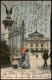 Ansichtskarte Genf Genève Theater, Dame Mit Schirm Colorierte AK 1903 - Other & Unclassified