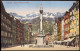 Ansichtskarte Innsbruck Maria Theresienstraße 1927  Gel. Briefmarke - Innsbruck