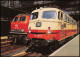 Verkehr KFZ - Eisenbahn Zug Lokomotive Diesel-Lok 216 Und E-Lok 112 - 1986 - Treinen