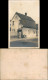 Foto  Familie Vor Einfamilienhaus 1913 Privatfoto - Zu Identifizieren