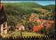 Ansichtskarte Bad Grund (Harz) Panorama-Ansicht; Harz Panorama 1977 - Bad Grund