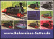 Ansichtskarte  Verkehr & Eisenbahn Motivkarte Bahnreisen-Sutter 1990 - Eisenbahnen