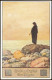 Ansichtskarte  Künstlerkarte E. Kutzer: Friedrich Schiller Der Pilgrim 1910 - Paintings