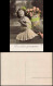 Ansichtskarte  Kinder Künstlerkarte Mädchen Mit Kiepe Color Fotokarte 1912 - Portretten