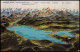 Ansichtskarte  Der Bodensee Aus Der Vogelschau 1914 - Non Classés