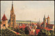 Ansichtskarte Esslingen Panorama - Auarellkarte 1919 - Esslingen