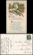 Neujahr Sylvester New Year Tannenzweig Christlicher Text 1916 Goldrand - Nouvel An