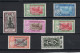 LOT DE 7 TIMBRES NEUFS** MNH , COTE 16€, ETS FRANCAIS DE L'INDE. - Neufs