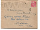 LETTRE 1950 AVEC TIMBRE MARIANNE DE GANDON ET CACHET TAXE DE POSTE RESTANTE - 1859-1959 Brieven & Documenten