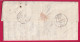 CURSIVE 64 LES EAUX BONNES BASSES PYRENEES CAD TYPE 14 LARUNS DECIME RURAL POUR STE MARIS 1840  LETTRE - 1801-1848: Précurseurs XIX