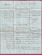LETTRE ACHEMINEE DE MARSEILLE CAD ALGER POSS AFRIQUE SIGNATEURE CAPITAINE PLANCHEUR 1836 LETTRE - 1849-1876: Période Classique
