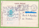 Rare CPSM Voyagée 1979 Vignette 1ere Exposition Cartes Postales Anciennes Sarlat 1er Aout 1979 + Vignette Entrée - Lettres & Documents