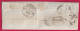 CACHET OVALE PURIFIEE A TOULON VAR 1841 DEPART PHILIPPEVILLE ALGERIE POUR BAGNOLS GARD TAXE MODIFIEE 2 FOIS LETTRE - 1849-1876: Periodo Clásico