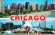 72747911 Chicago_Illinois Famous Gold Coast Buckingham Fountain - Autres & Non Classés