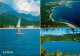 72739969 Kemer Windsurfen Strand Berge Fliegeraufnahme  - Turkey