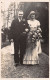 R299343 Wedding. Man In Suit And Women With Hat And Flowers. E. And F. Baldwin - Wereld