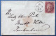 Lettre 7 FEV 1857 One Penny D14 N°10 1 Penny Red Oblitéré Dateur + Spoon 73 Pour TWICKENHAM TTB - Storia Postale