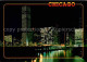 72708343 Chicago_Illinois Night Skyline - Autres & Non Classés