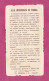 Holy Card, Santino-S.M. Dell'Incoronata Di Foggia- Imprimatur Aprili.1911- Ed. Fratelli Rinaldini E Figli, Napoli N° 233 - Devotieprenten