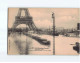 PARIS : Inondation 1910, Gare Du Champs De Mars, La Tour Eiffel - Très Bon état - Überschwemmung 1910