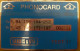 ISRAEL - Bezeq L&G Test Card Struc 2, Blue With Text On The Back, No Notch, 002251, BZ-23 - Israele