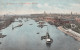 R297928 The Thames From Tower Bridge. London. Valentine. 1906 - Andere & Zonder Classificatie