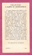 Santino, Holy Card- Beata Vergine Addolorata- Con Approvazione Ecclesiastica- Ed- GMi N° 132- Dim. 105x 59mm- - Images Religieuses