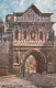 72650844 Norwich UK Ethelbert Gateway Painting Charles F. Flower Oilette Postcar - Autres & Non Classés