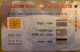 ISRAEL - Bezeq - Telecom 94', Special Chip Card, BZC-1, Perfect Condition - Israel