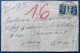 Lettre Pneumatique N°274 Expo Coloniale Oblitéré " PARIS 37 / Bd MALSHERBES "  En Arrivée " PARIS XVI / PLACE CHOPIN " - Lettres & Documents