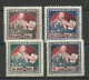 LATVIA Lettland 1921 Michel 65 - 68 Z * - Latvia